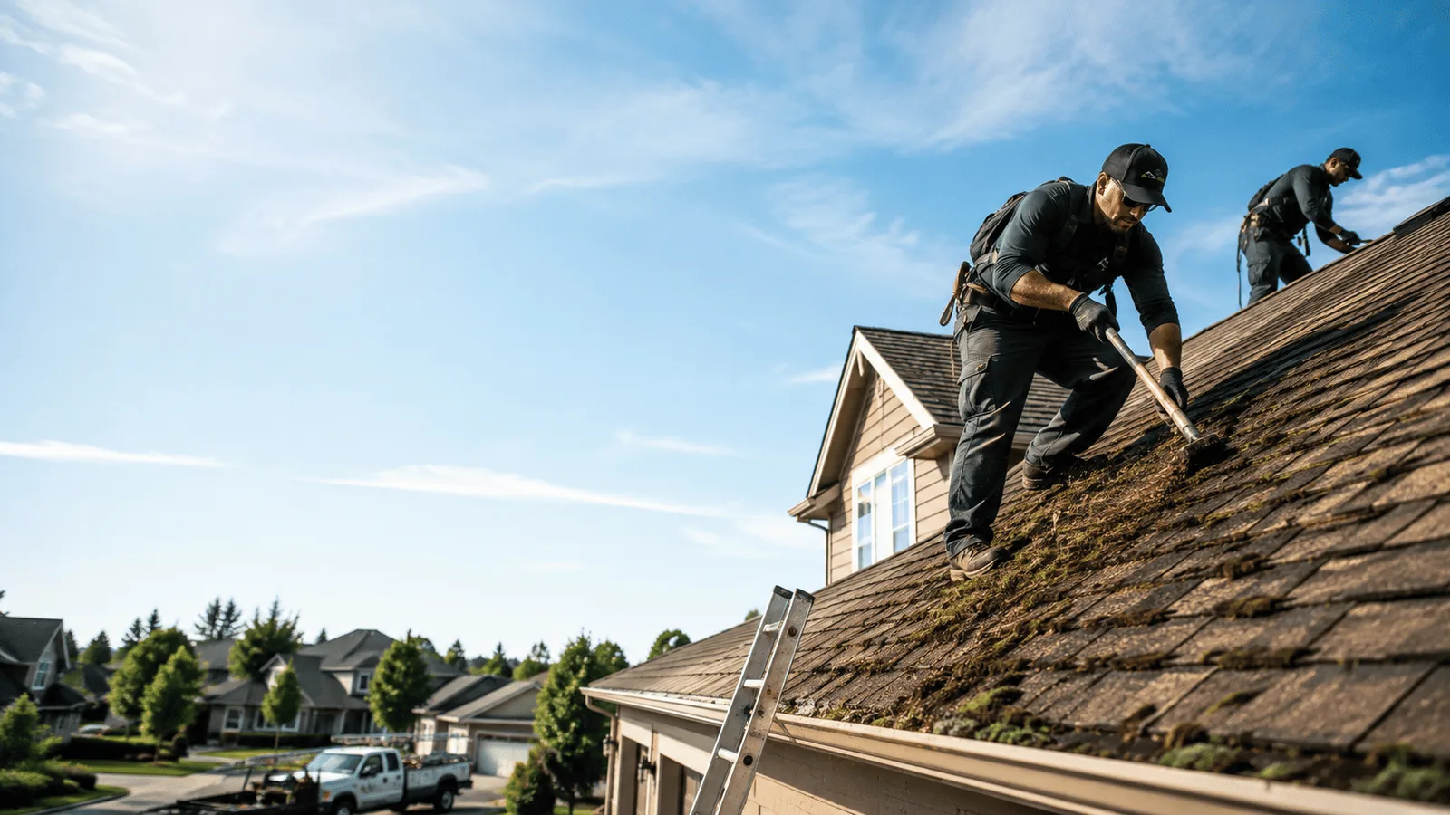 Roof Moss Removal in Van Vleck, TX near me